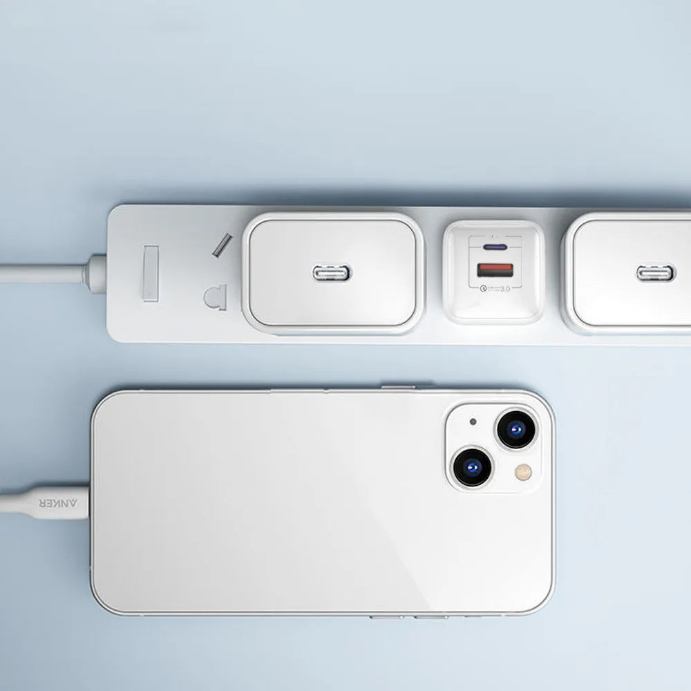 38W PD USB C Fast Charger With EU US UK Plugs For Phones