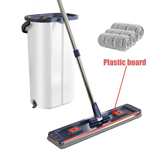 Easy Clean Floor Washing Mop with Separate Water Bucket