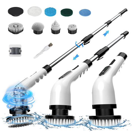 Viladepot 9 in 1 Electric Cleaning Brush for All Surfaces