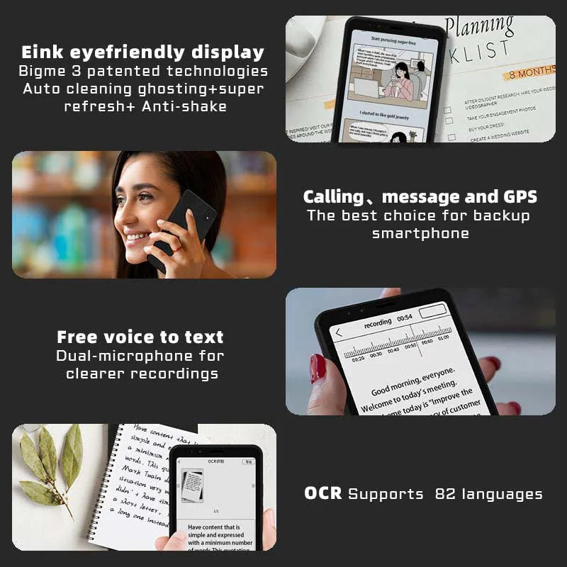 Bigme Hibreak E Ink Smartphone and Ebook Reader with Android Support