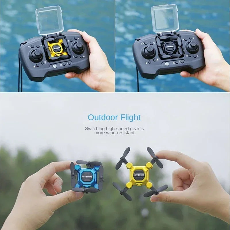 360 Degree 4K High Definition Rotating Mini Drone for Aerial Photography