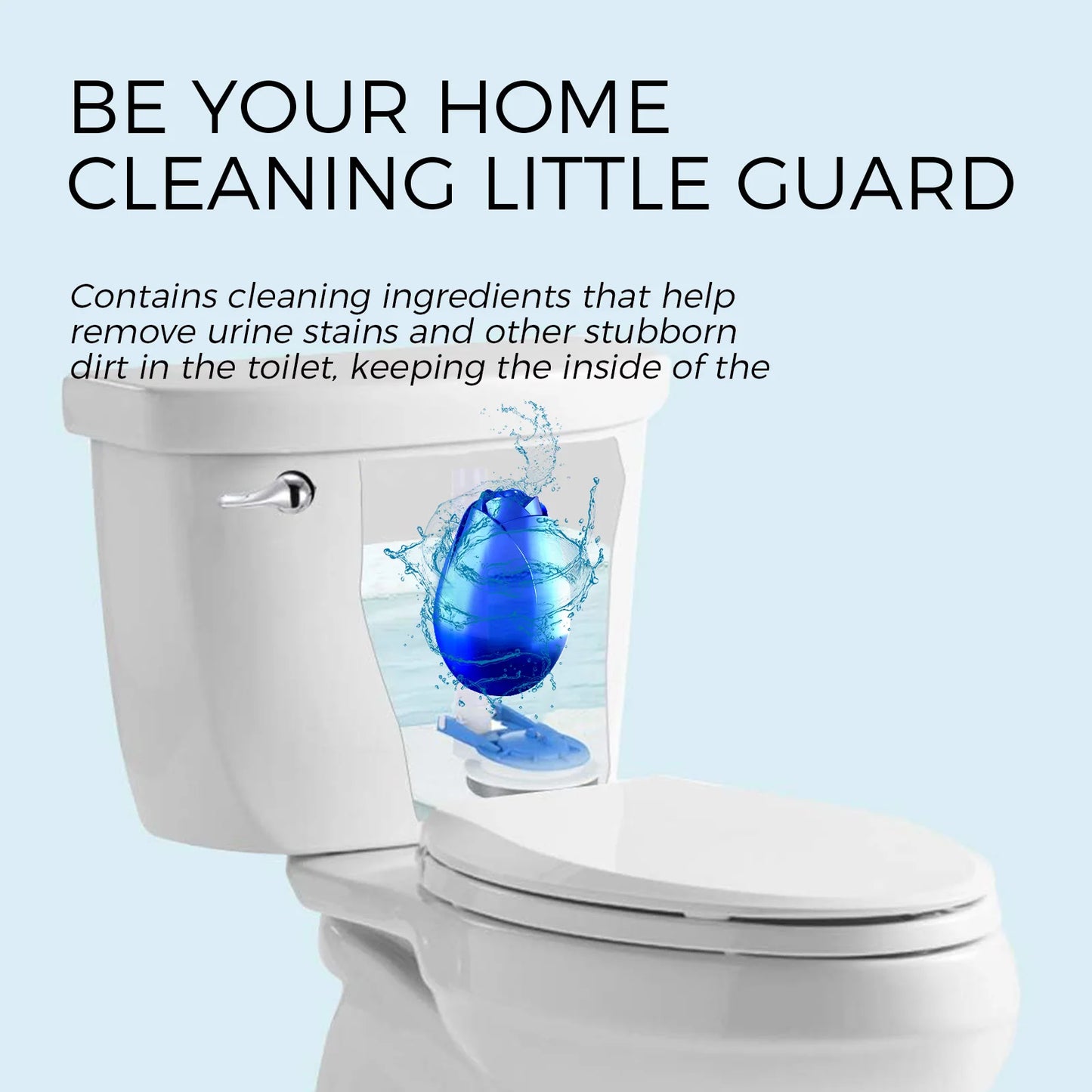 Toilet Cleaner Rose Fragrance Deodorant Stain Remover Freshener Set