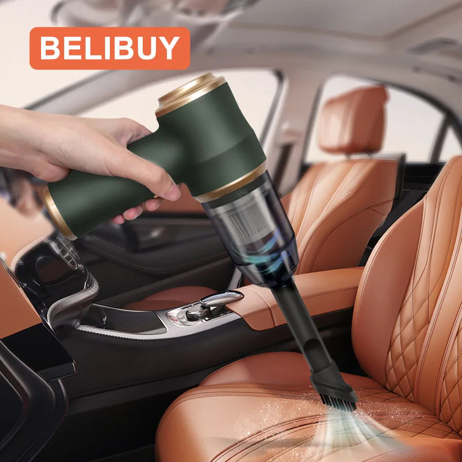 Portable Wireless Car Vacuum Cleaner for Efficient Home Cleaning